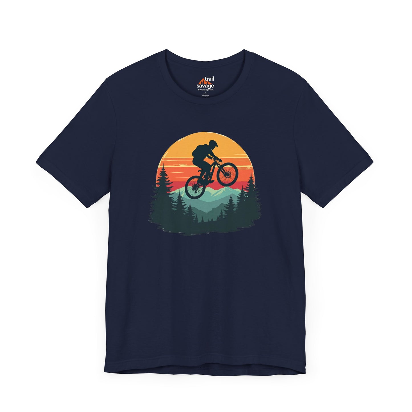 Sunset Mountain Bike T-Shirt