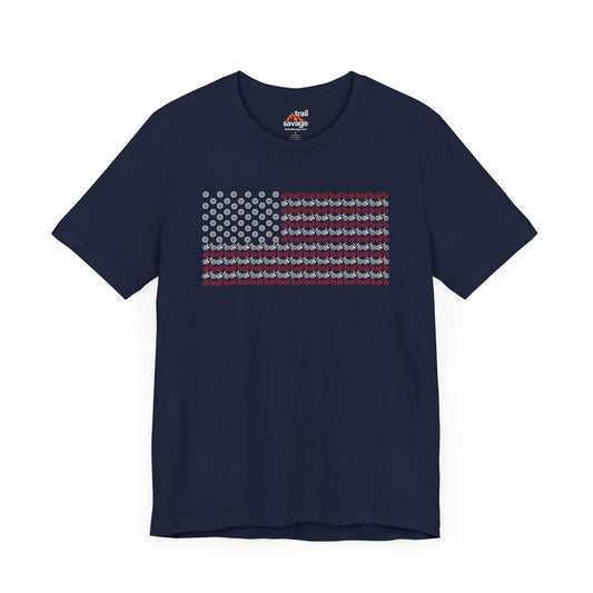 Flag Of Bikes T-Shirt