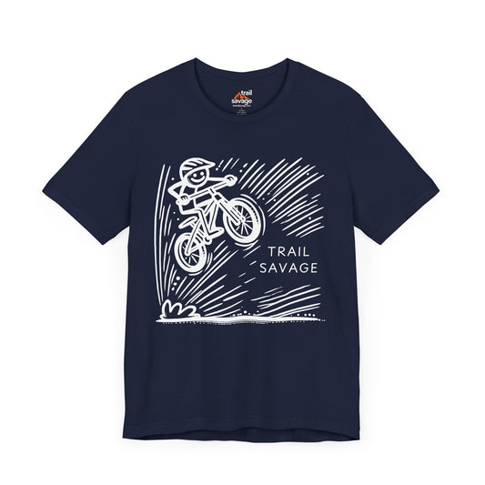 Comic Biker Trail Savage T-Shirt