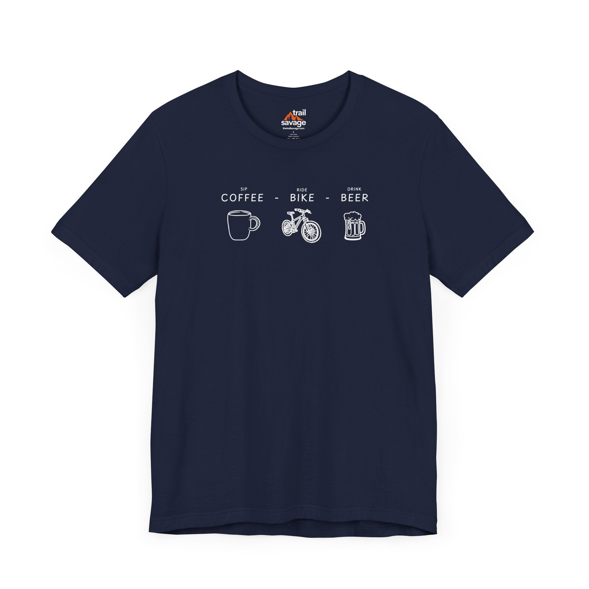 Coffee, Bike, Beer T-Shirt