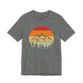 Retro Mountain Circle T-Shirt