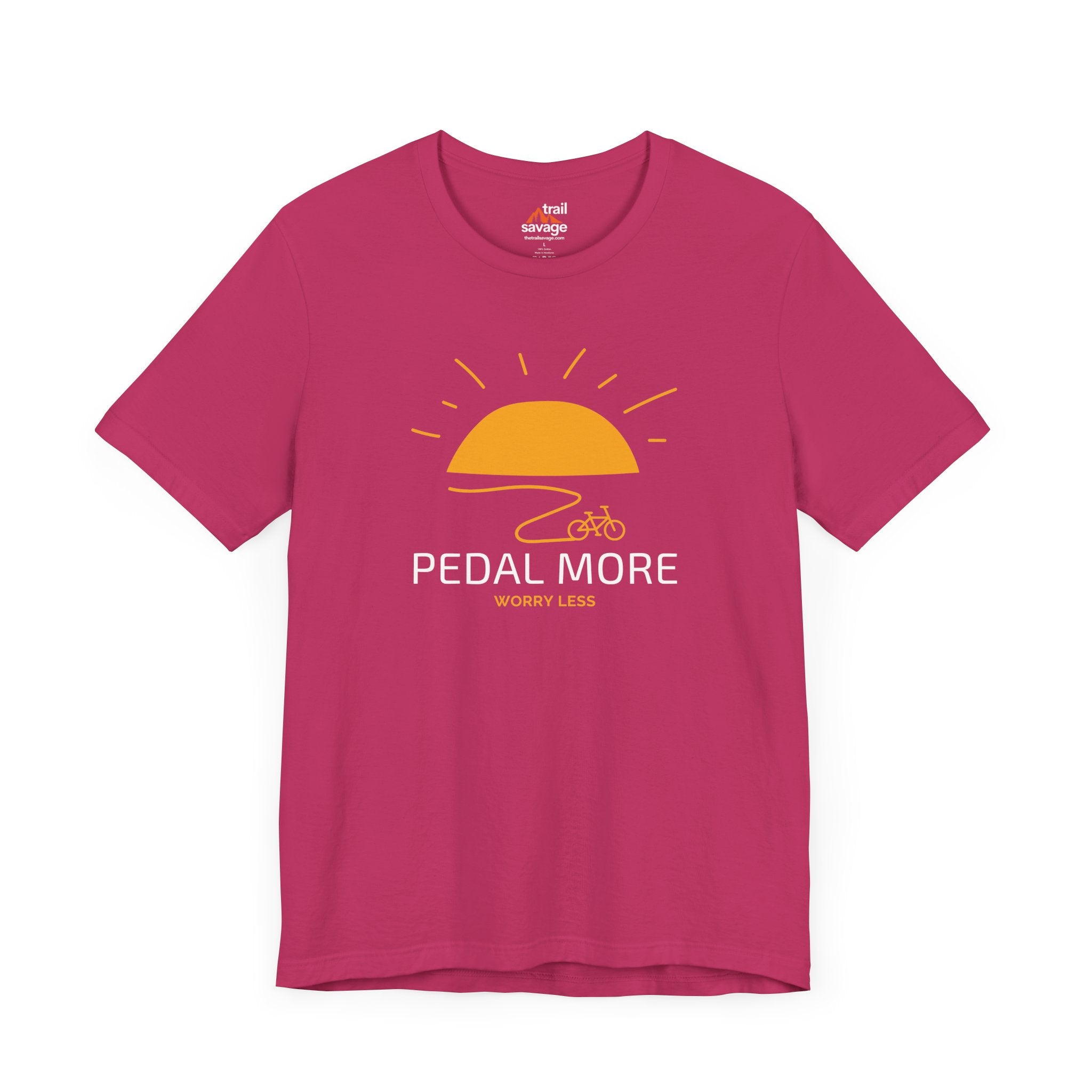 Pedal More Worry Less T-Shirt