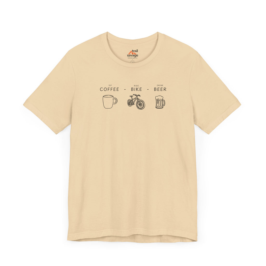 Coffee, Bike, Beer T-Shirt