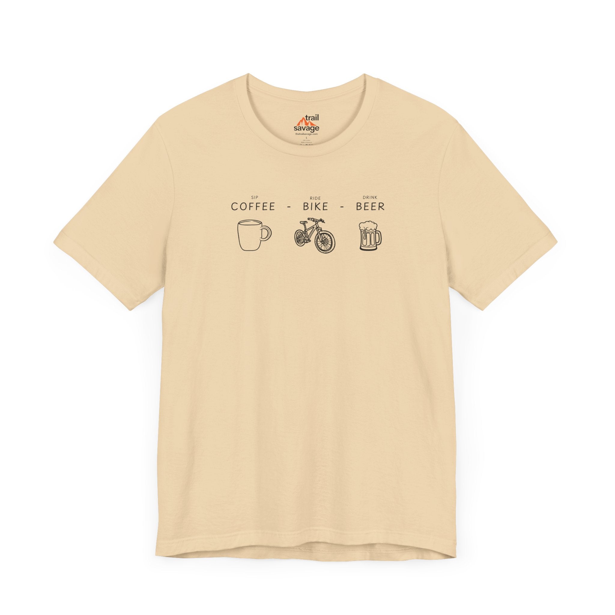 Coffee, Bike, Beer T-Shirt
