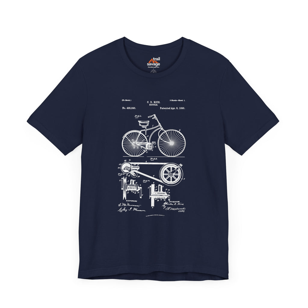 Bicycle Patent T-Shirt
