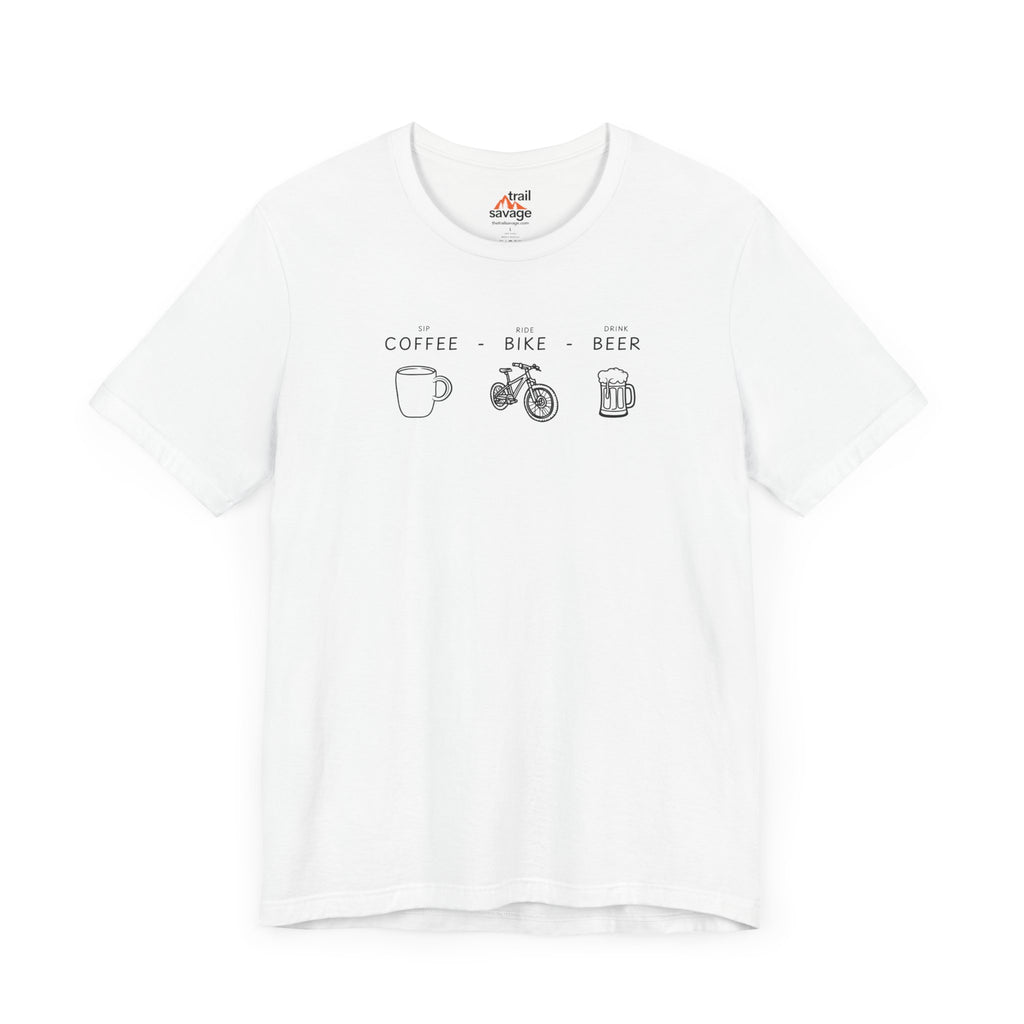 Coffee, Bike, Beer T-Shirt