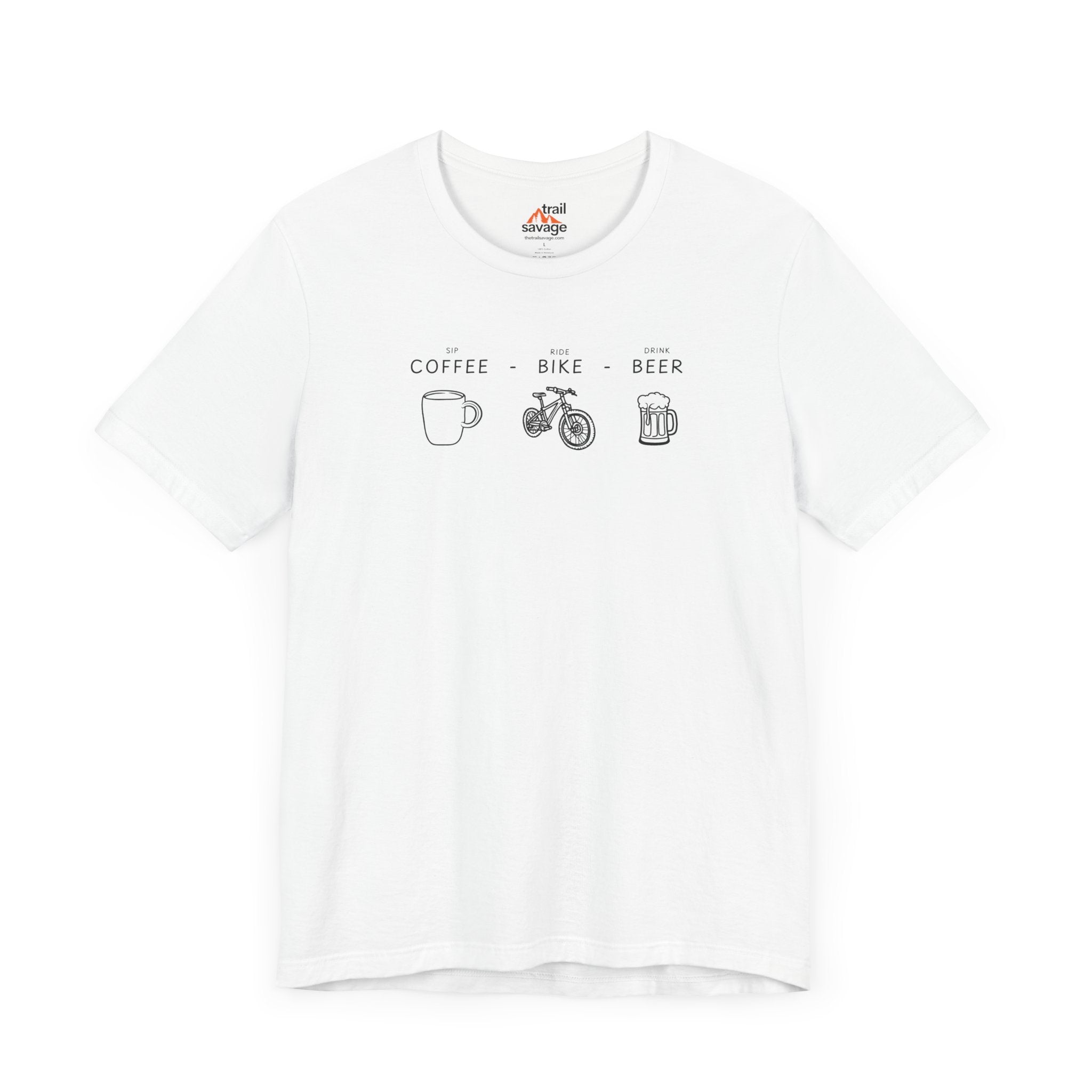 Coffee, Bike, Beer T-Shirt
