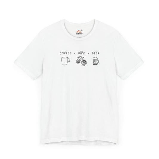 Coffee, Bike, Beer T-Shirt