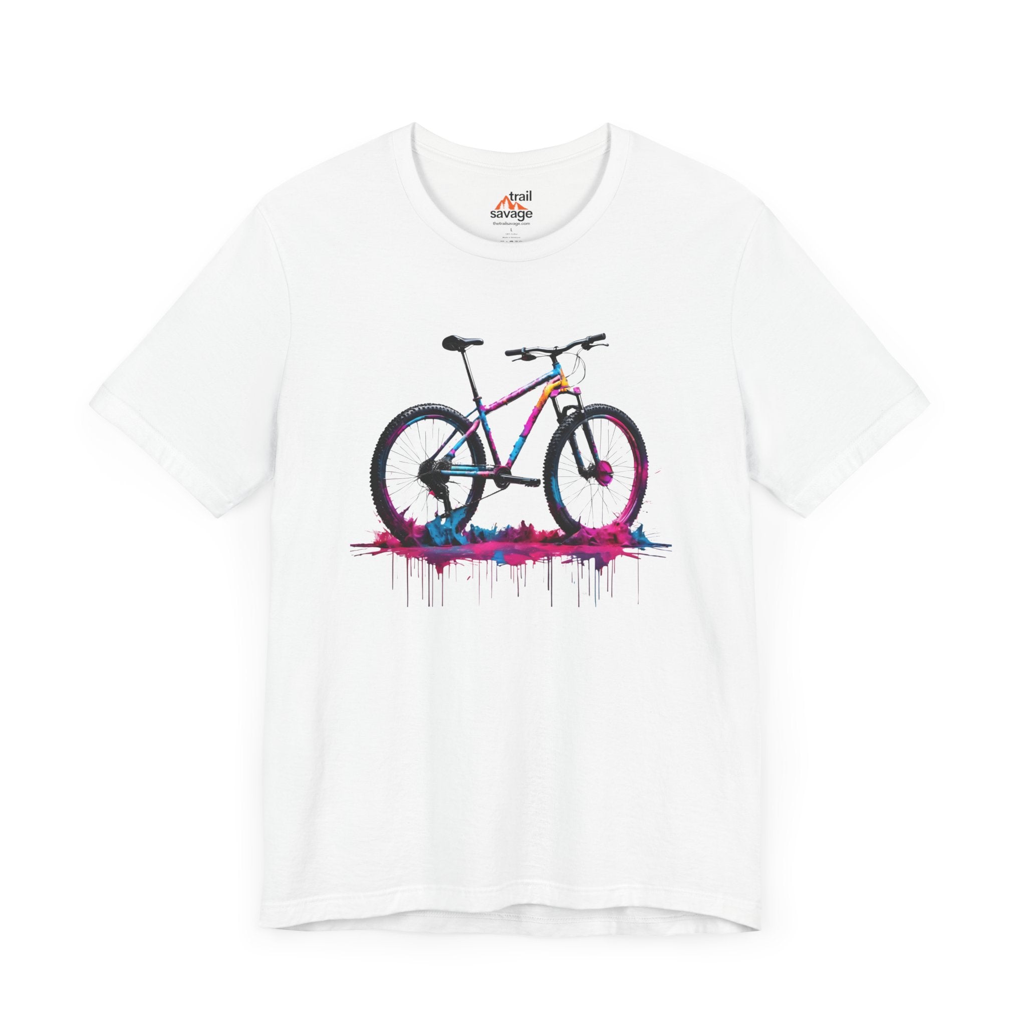 Color Drip Bike T-Shirt