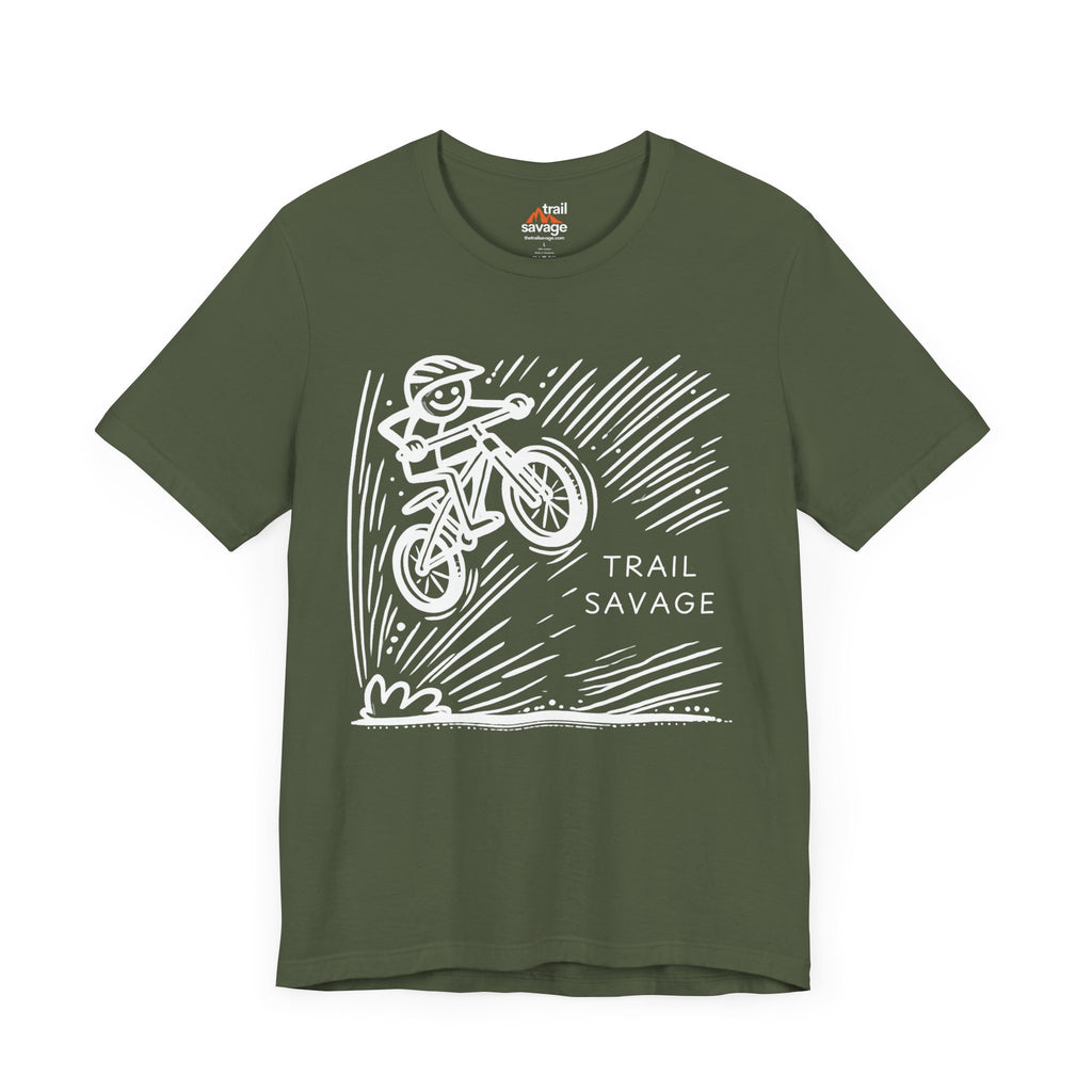 Comic Biker Trail Savage T-Shirt