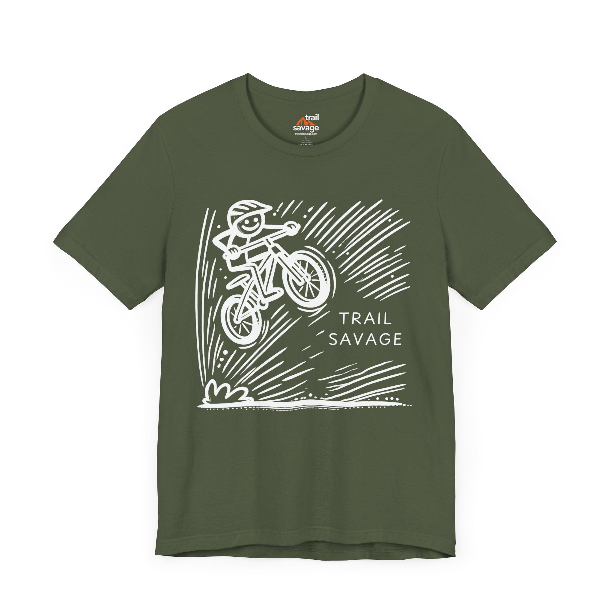 Comic Biker Trail Savage T-Shirt