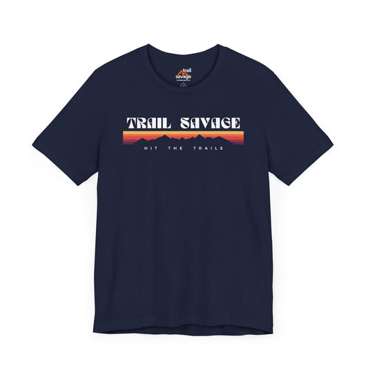 Hit The Trails Retro T-Shirt