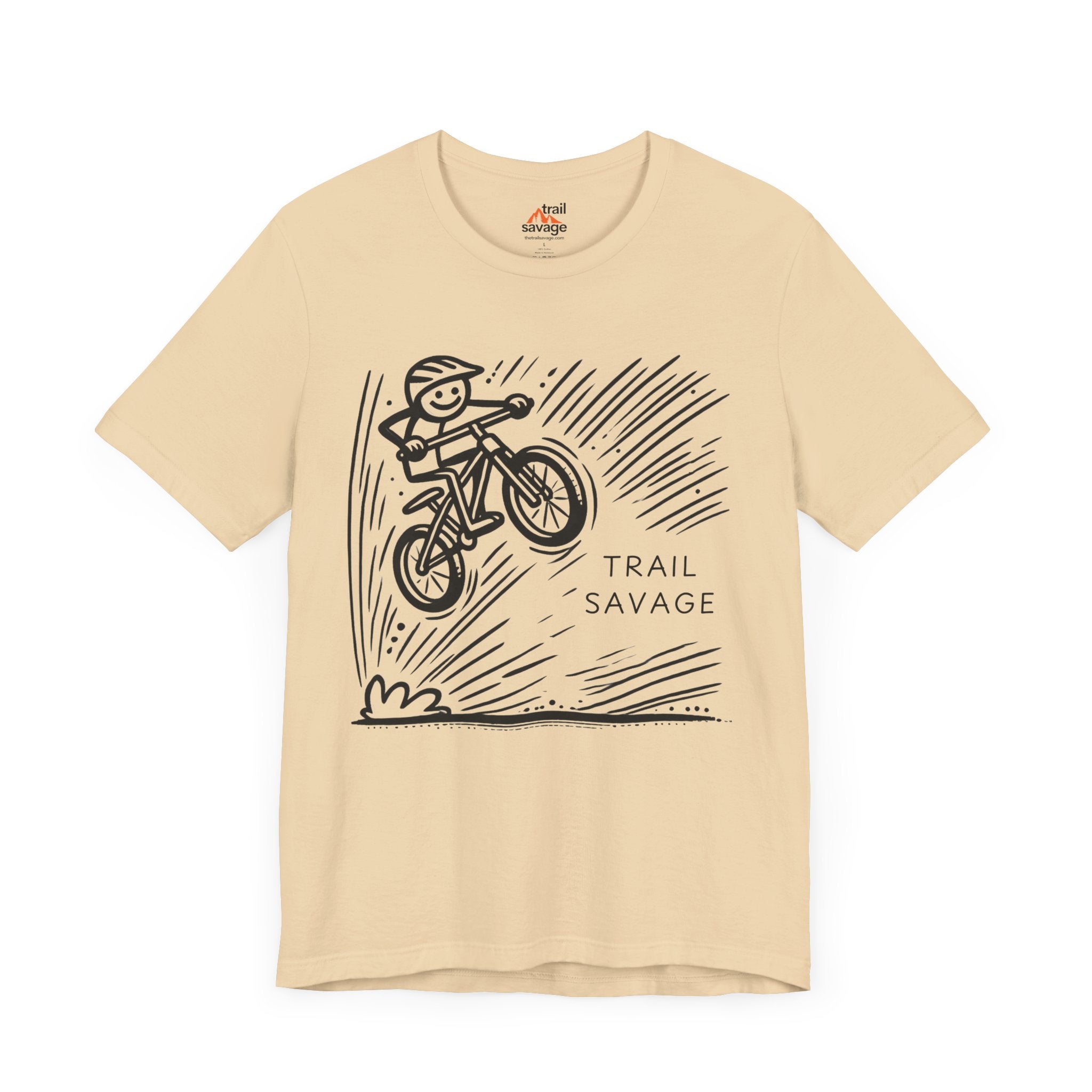 Comic Biker Trail Savage T-Shirt