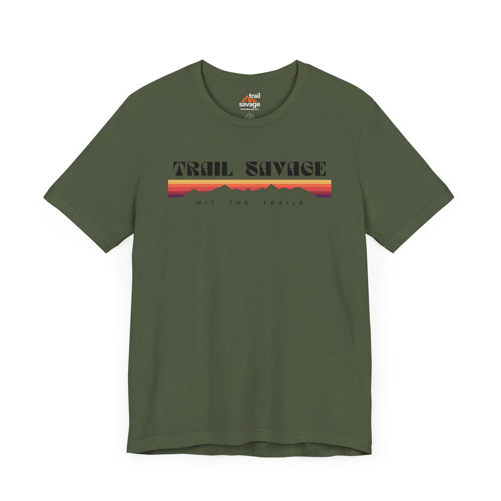 Hit The Trails Retro T-Shirt