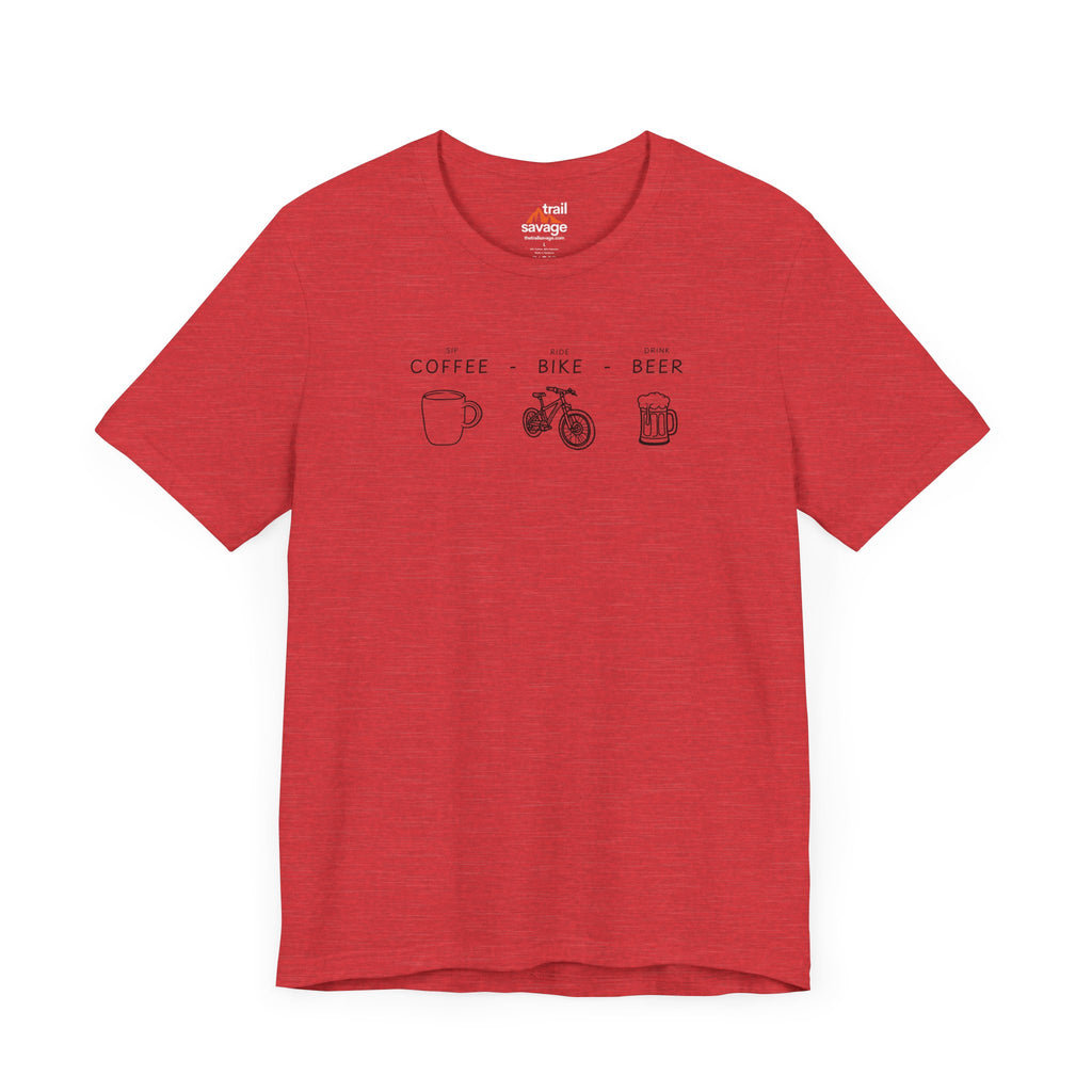 Coffee, Bike, Beer T-Shirt
