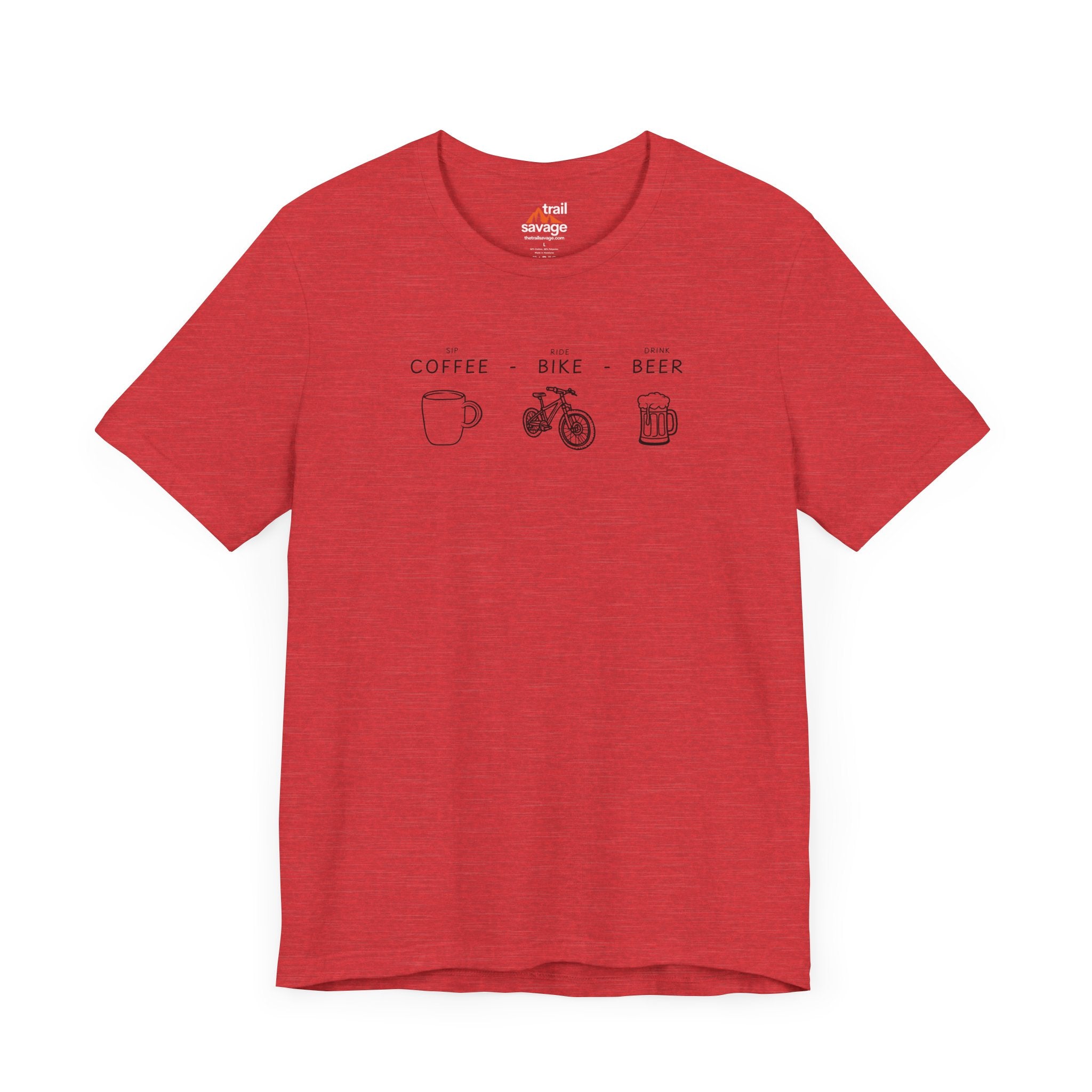 Coffee, Bike, Beer T-Shirt