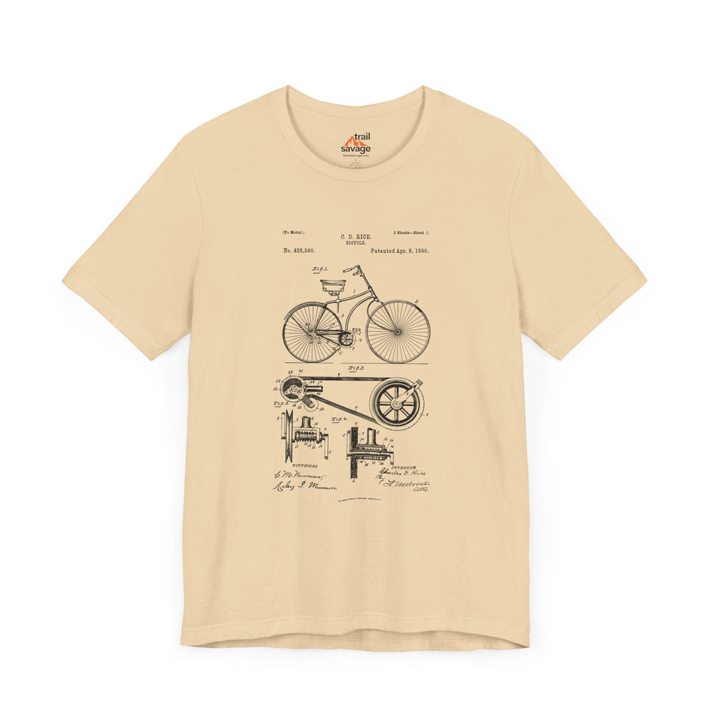 Bicycle Patent T-Shirt
