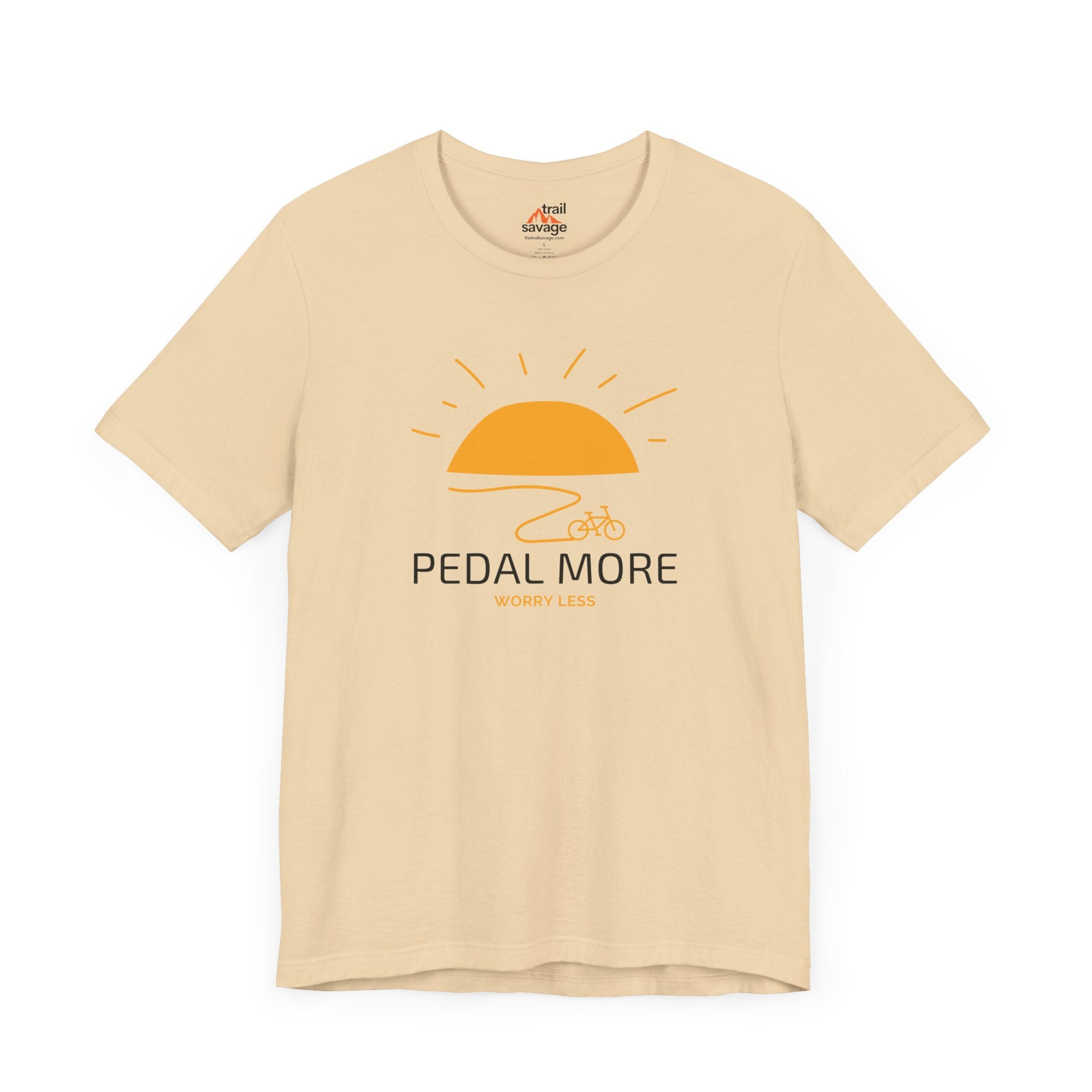 Pedal More Worry Less T-Shirt