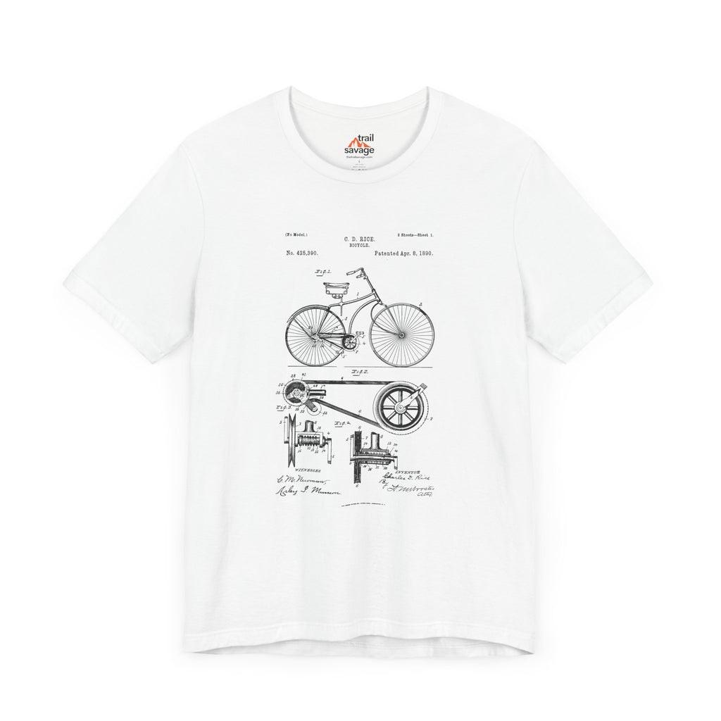 Bicycle Patent T-Shirt