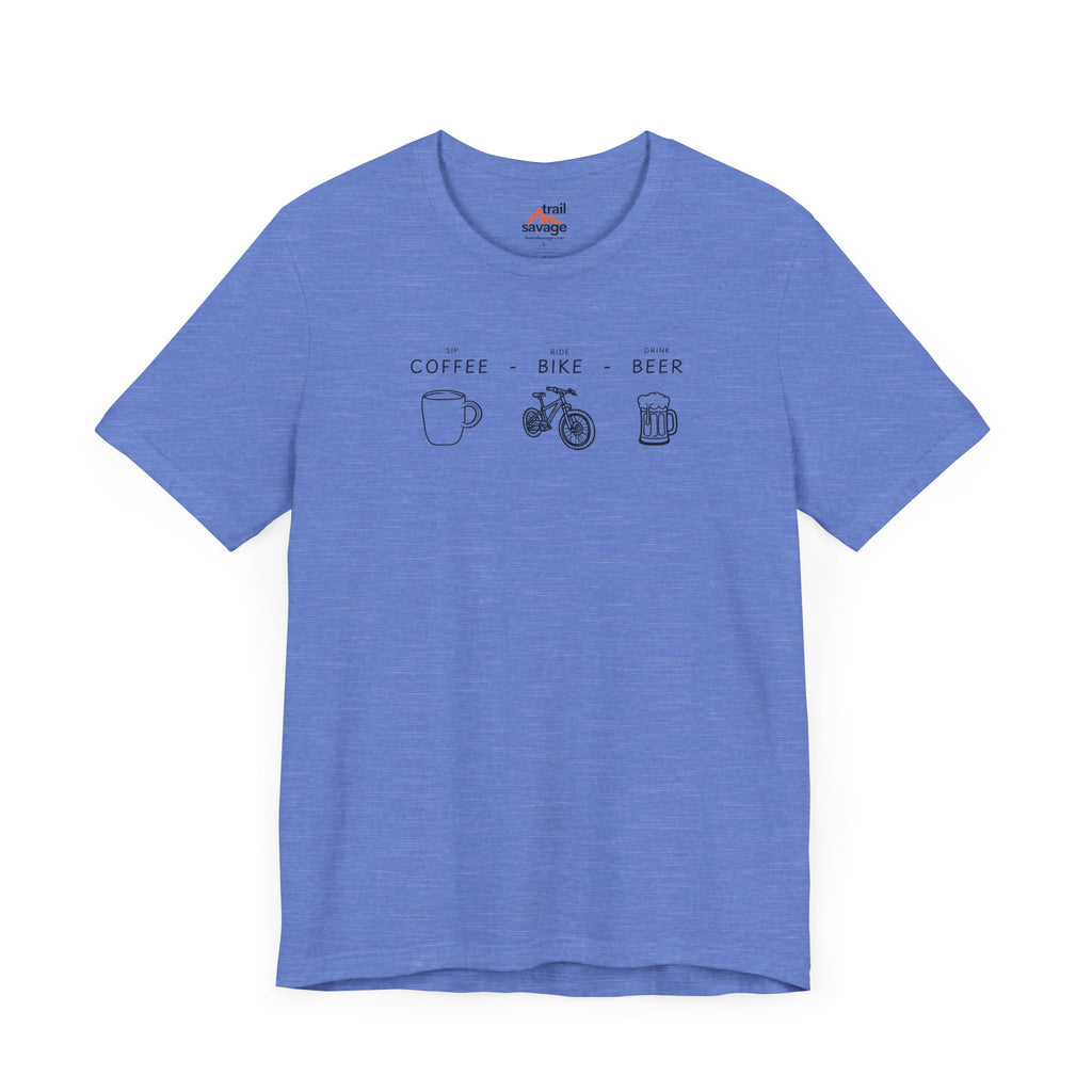 Coffee, Bike, Beer T-Shirt