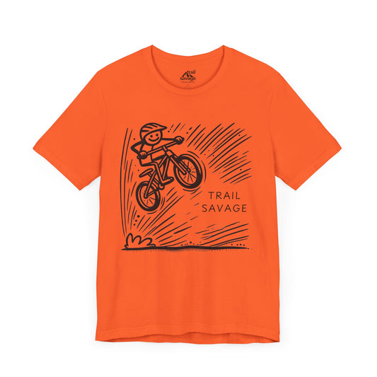 Comic Biker Trail Savage T-Shirt