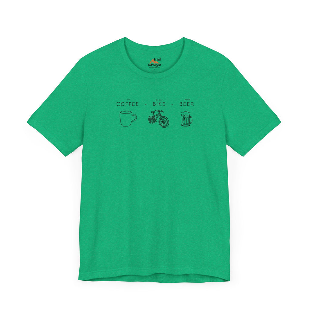 Coffee, Bike, Beer T-Shirt