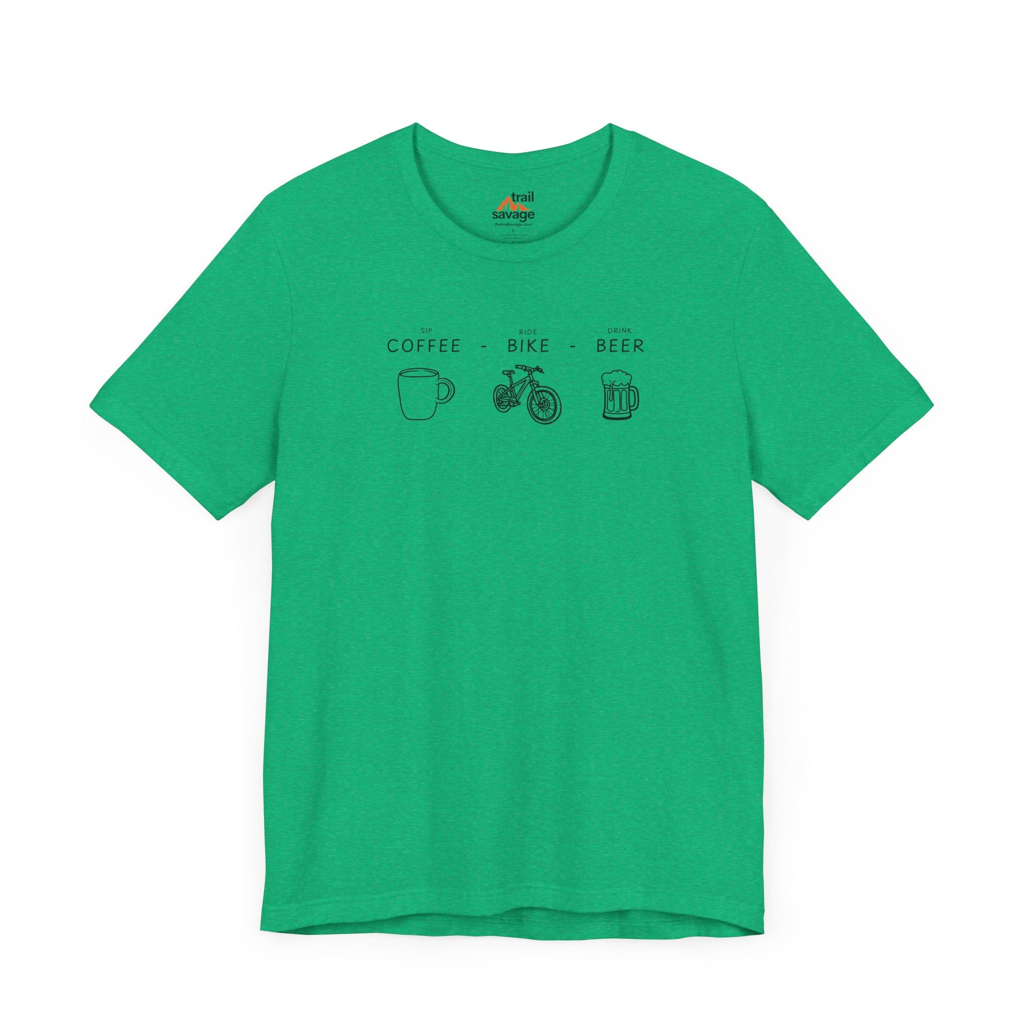Coffee, Bike, Beer T-Shirt