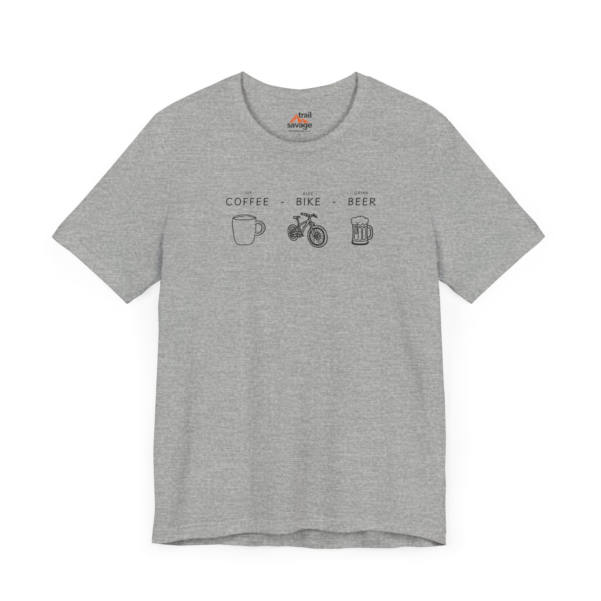 Coffee, Bike, Beer T-Shirt