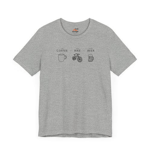 Coffee, Bike, Beer T-Shirt