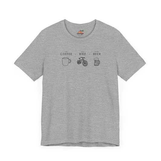 Coffee, Bike, Beer T-Shirt