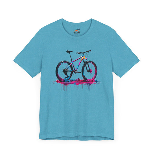 Color Drip Bike T-Shirt