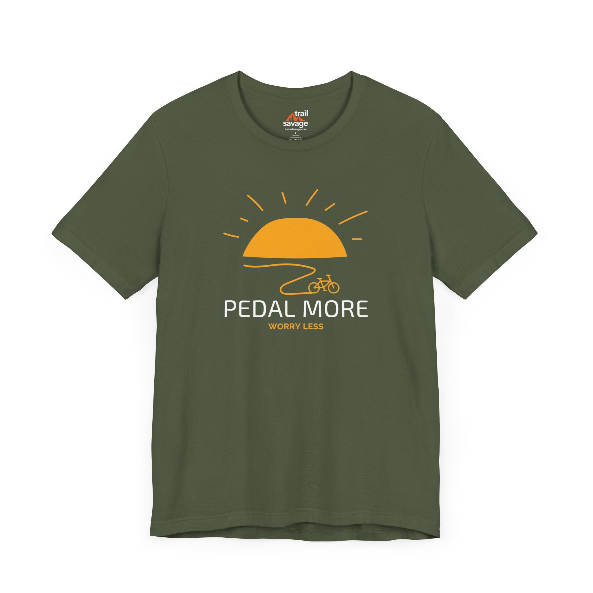 Pedal More Worry Less T-Shirt