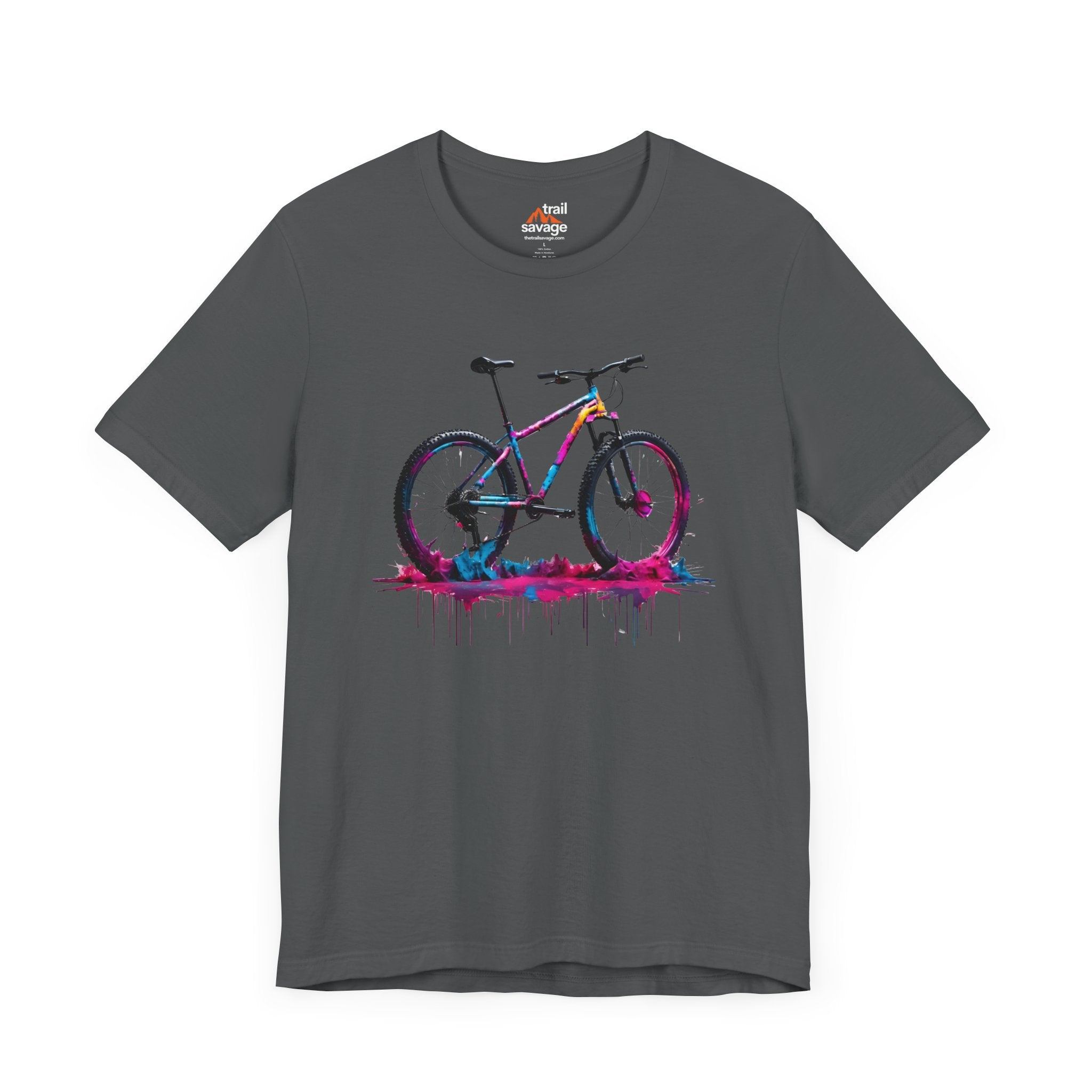 Color Drip Bike T-Shirt