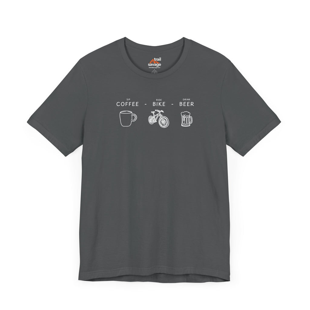 Coffee, Bike, Beer T-Shirt