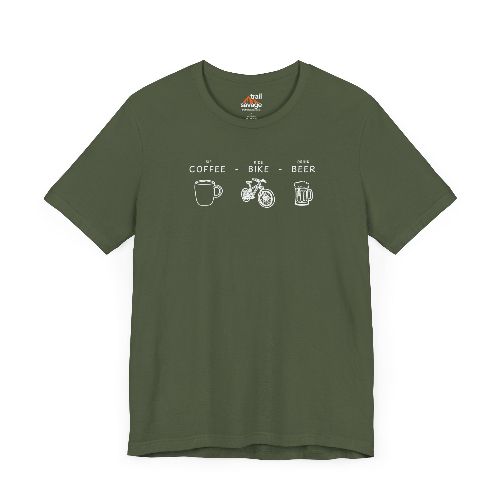 Coffee, Bike, Beer T-Shirt
