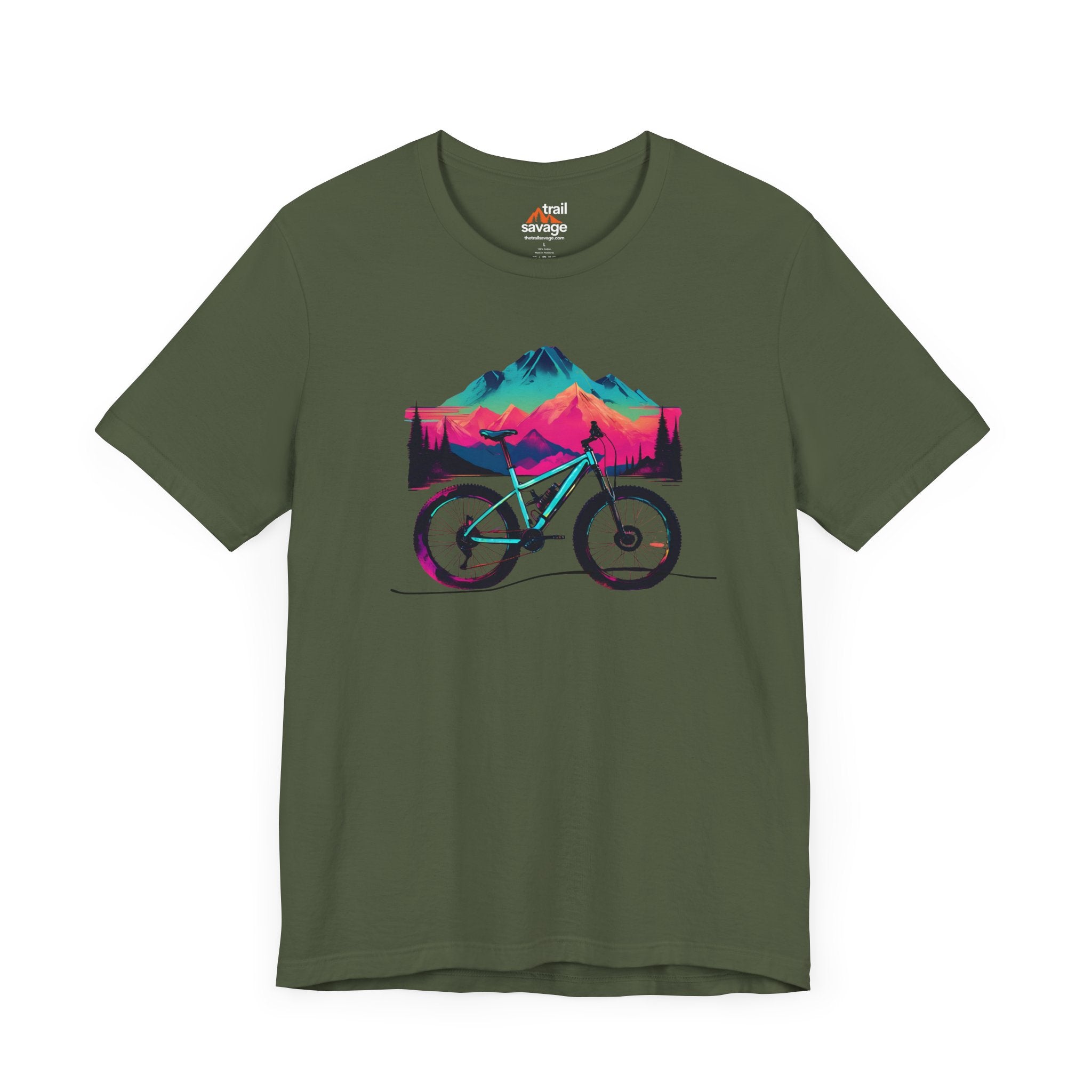 Neon Mountain Bike T-Shirt