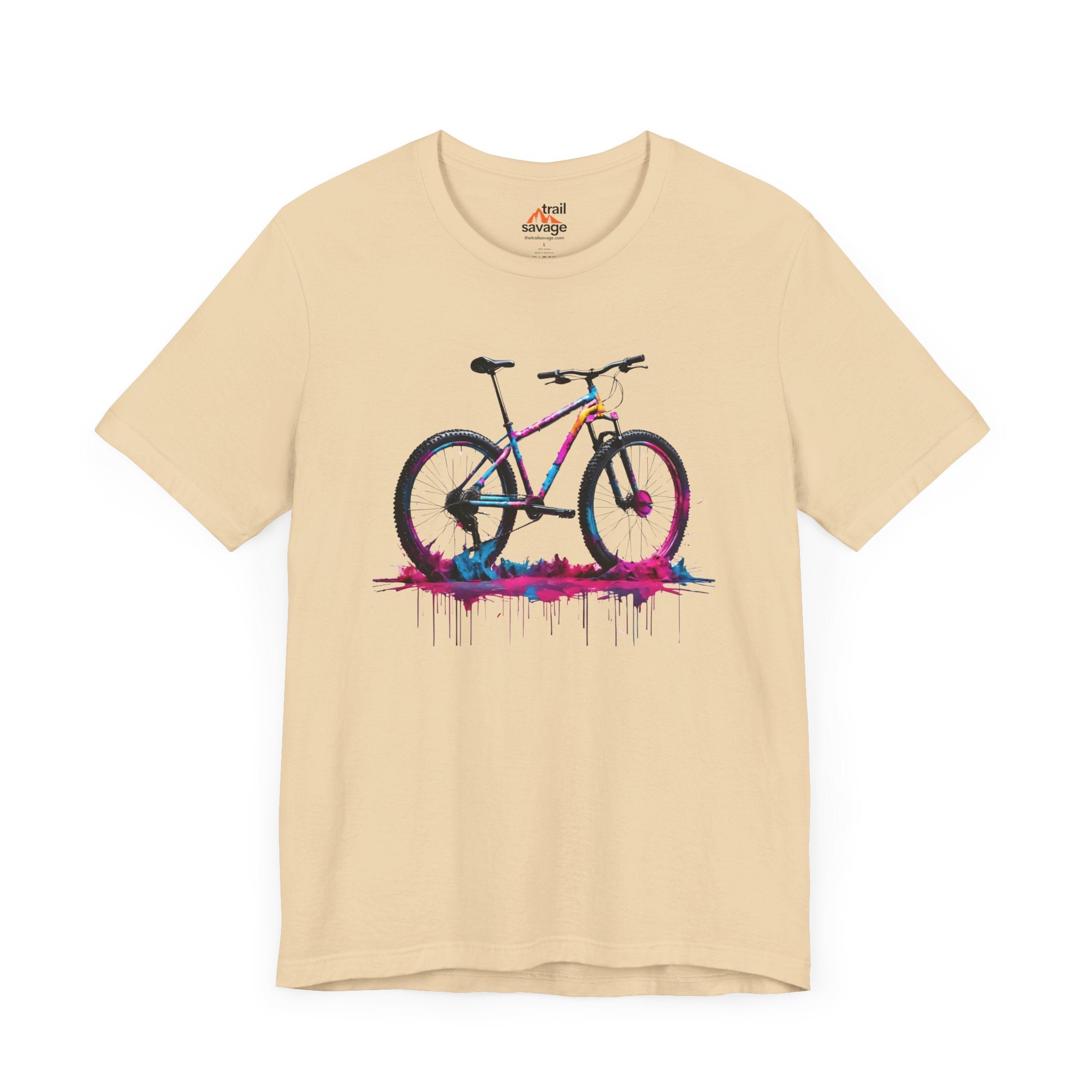 Color Drip Bike T-Shirt