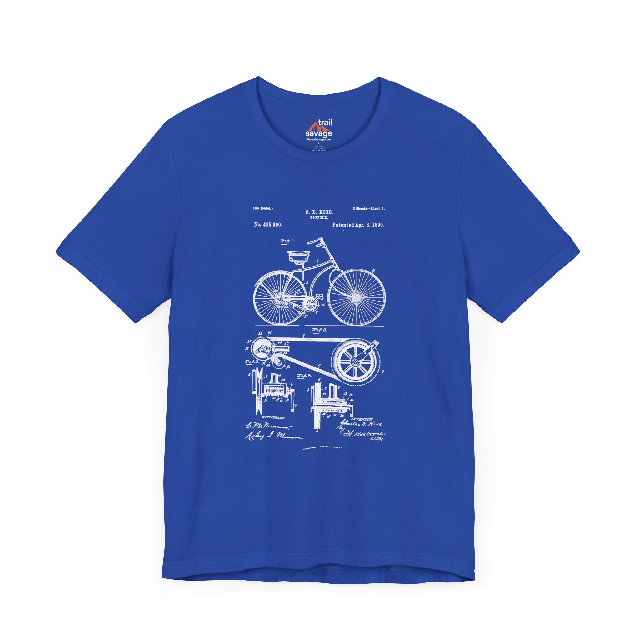 Bicycle Patent T-Shirt