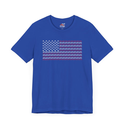 Flag Of Bikes T-Shirt