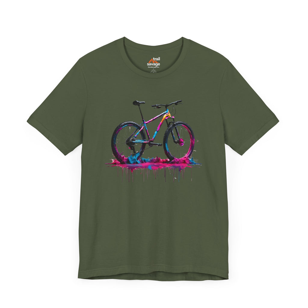 Color Drip Bike T-Shirt