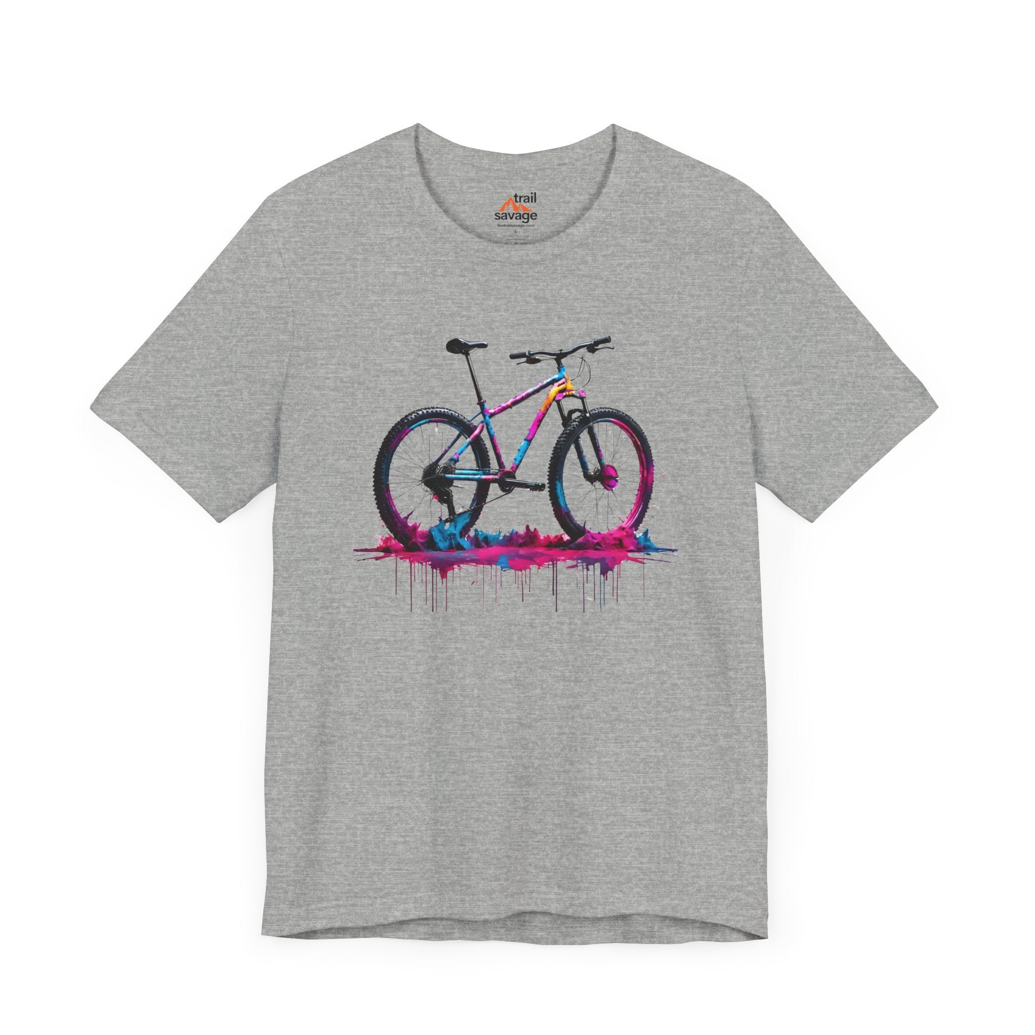 Color Drip Bike T-Shirt