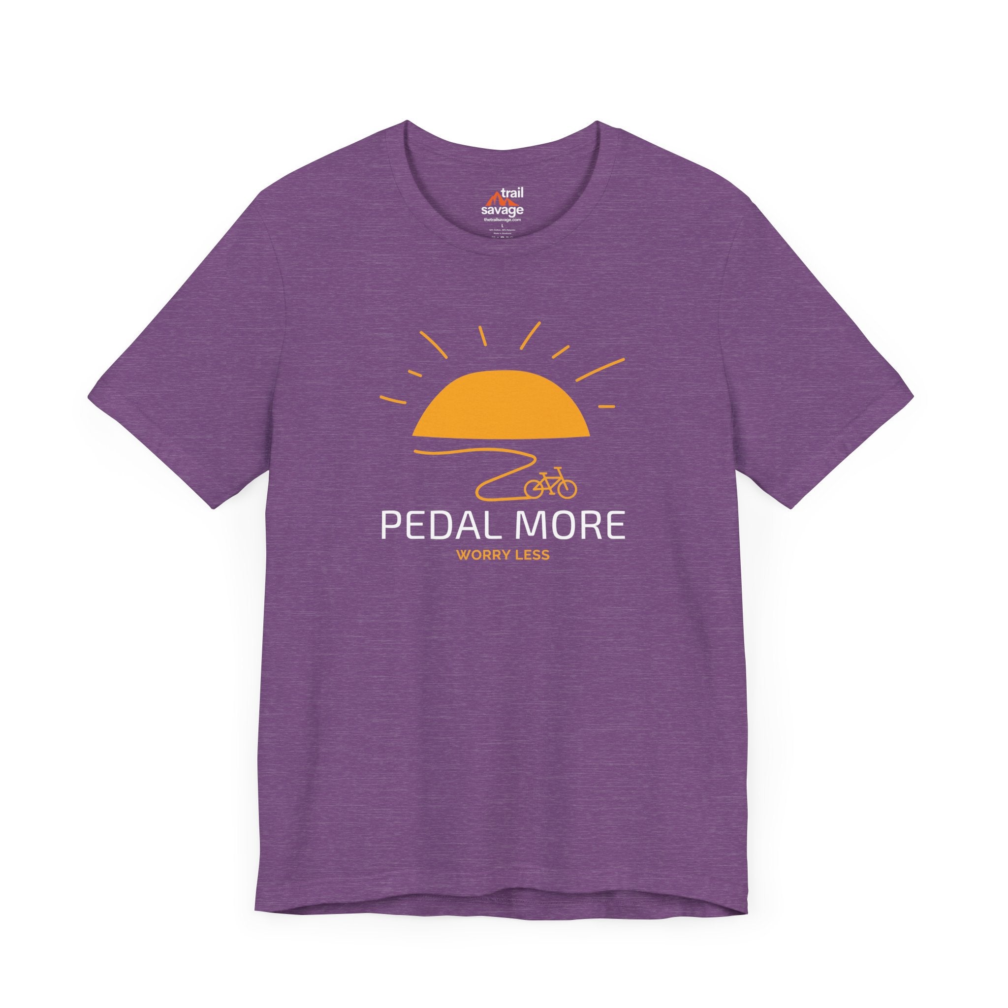 Pedal More Worry Less T-Shirt