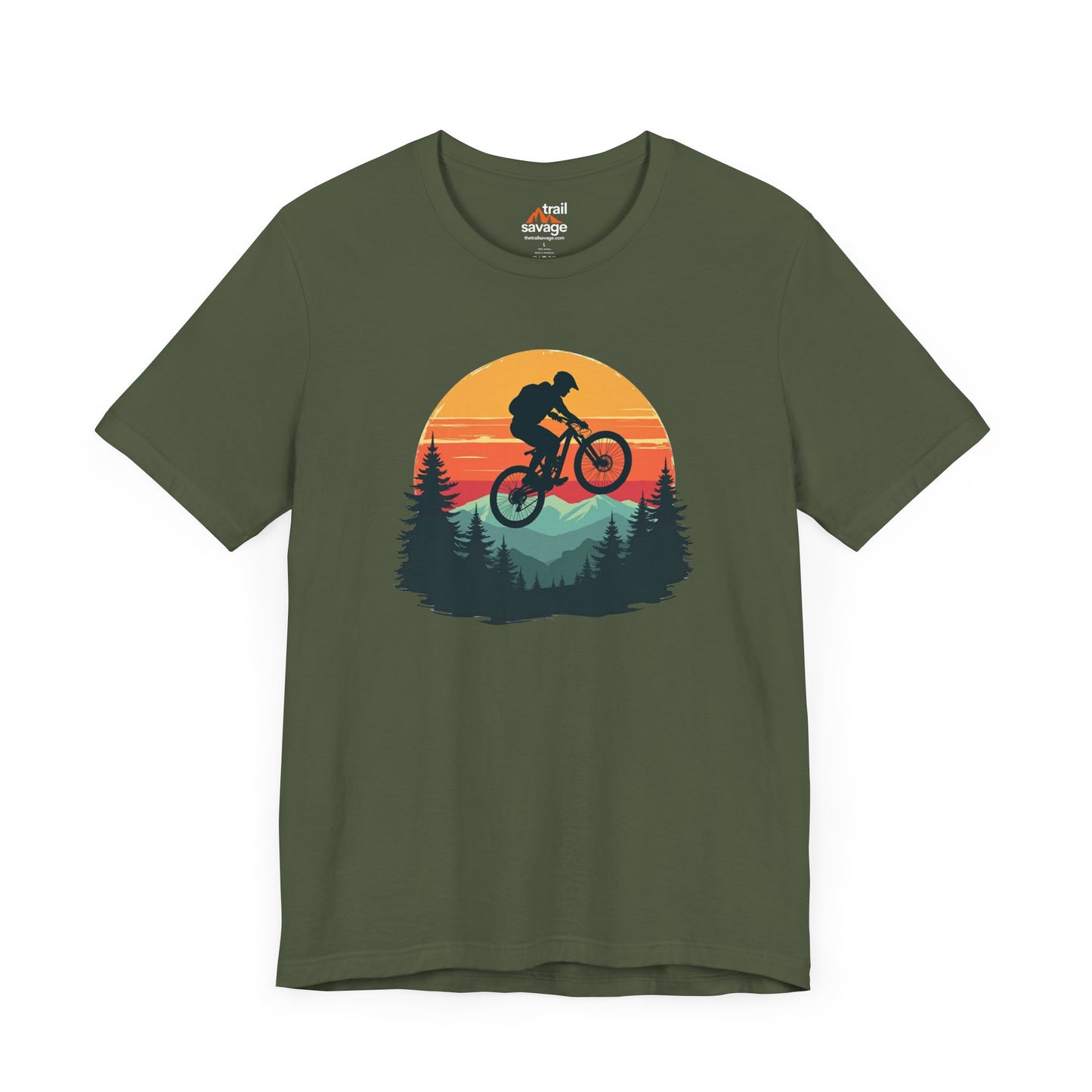 Sunset Mountain Bike T-Shirt