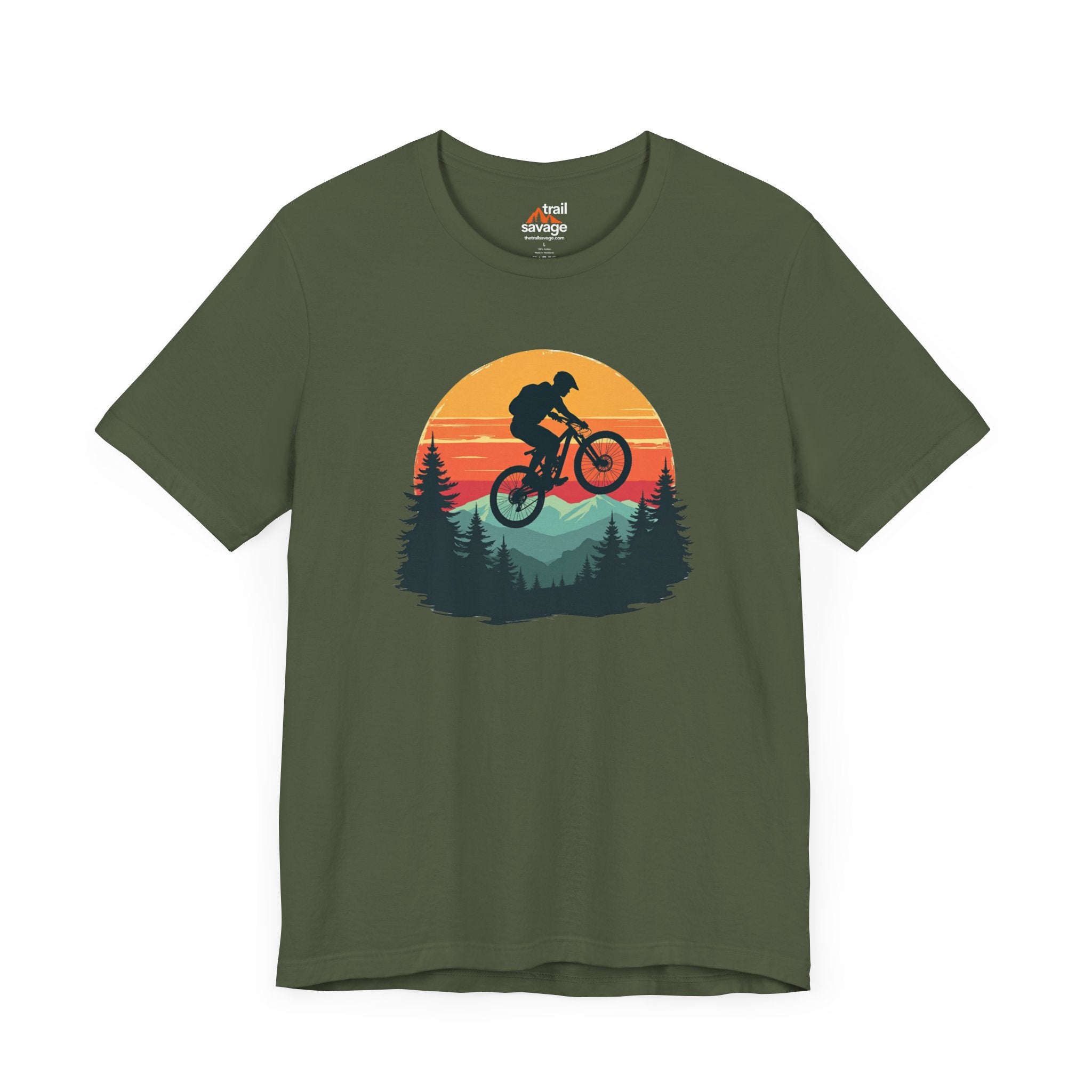 Sunset Mountain Bike T-Shirt