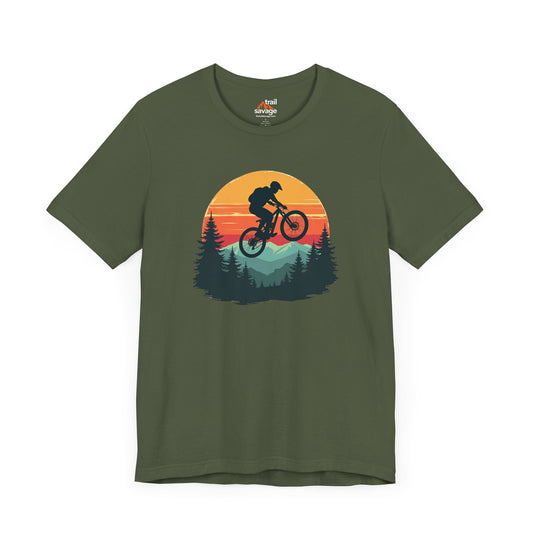 Sunset Mountain Bike T-Shirt