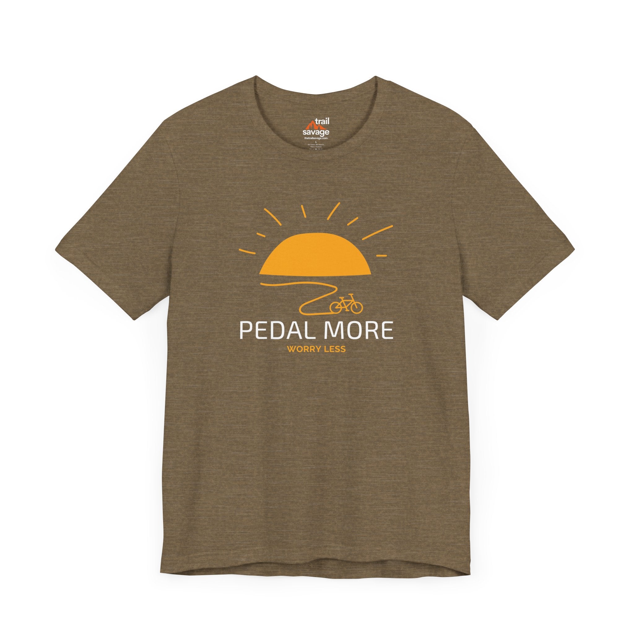 Pedal More Worry Less T-Shirt