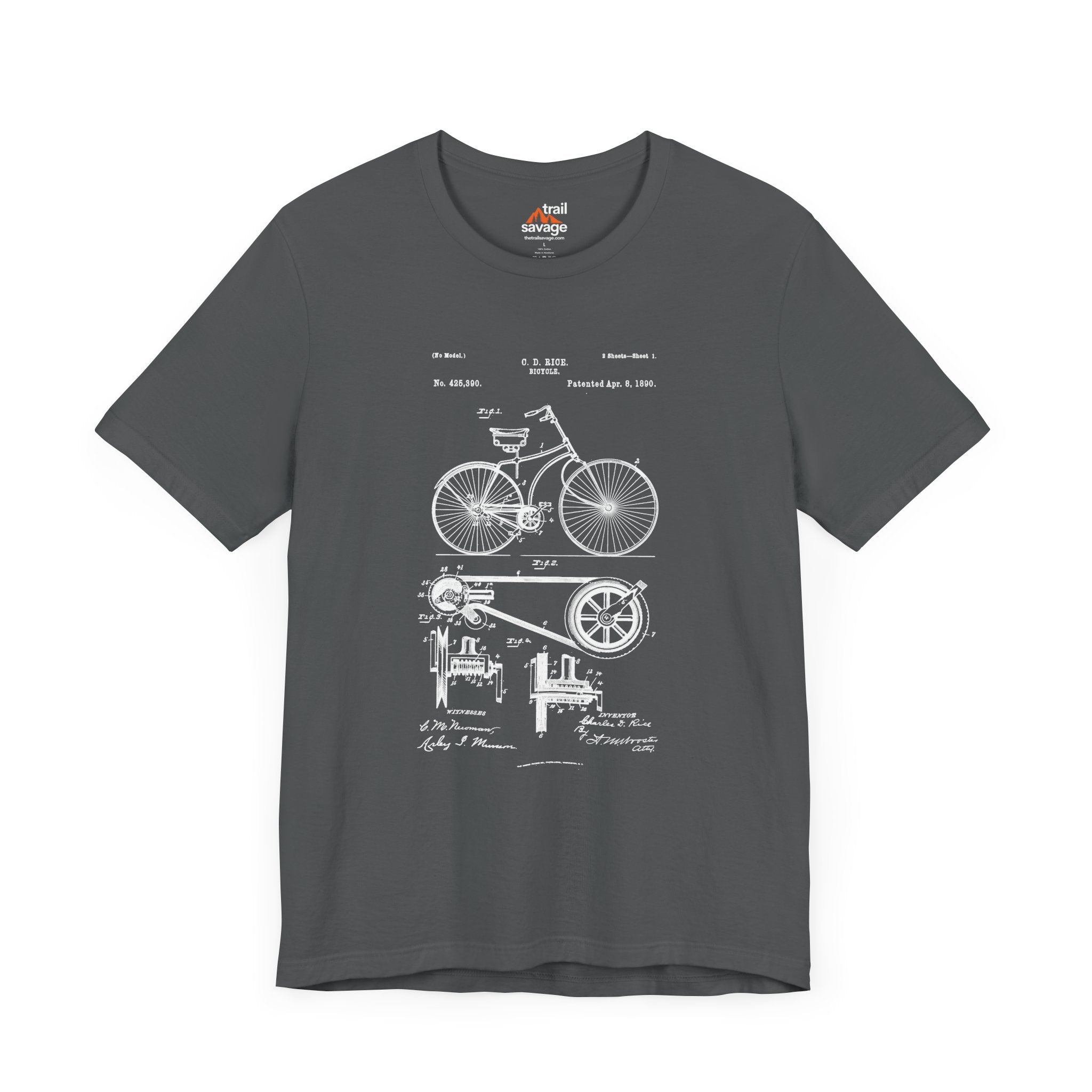 Bicycle Patent T-Shirt