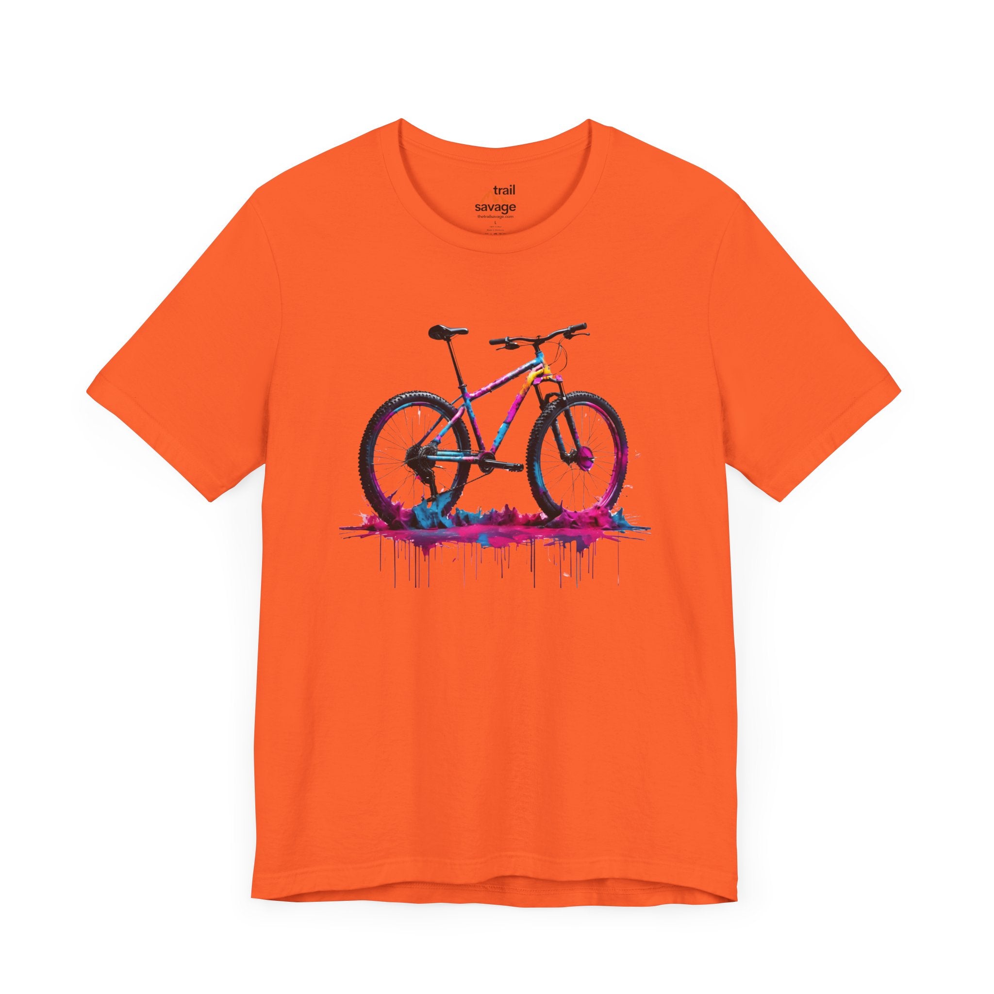 Color Drip Bike T-Shirt