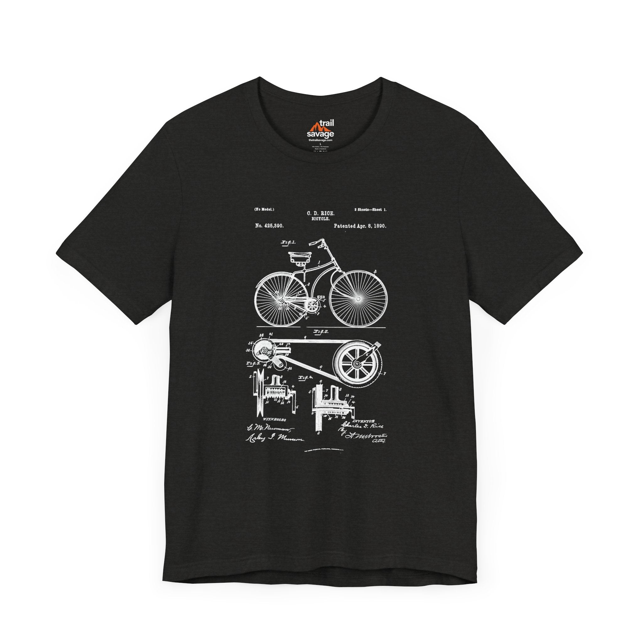 Bicycle Patent T-Shirt